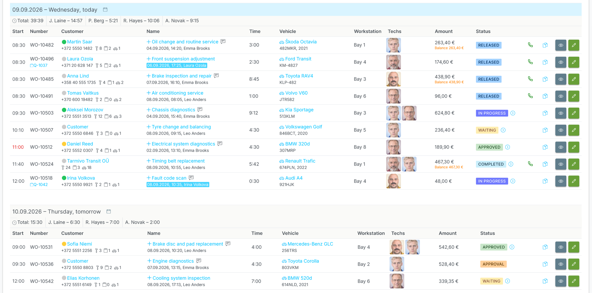 Screenshot: Thoughtful features without unnecessary complexity
